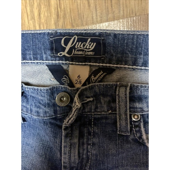 Lucky Brand Women's Jeans 6/28 Classic‎ Rider CropCrop - Picture 6 of 7